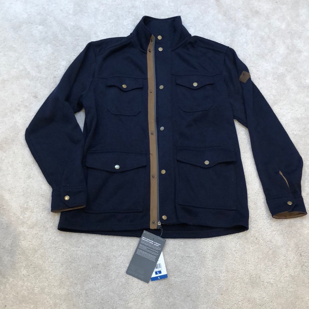 Eddie Bauer Men’s Sweater Fleece Jacket